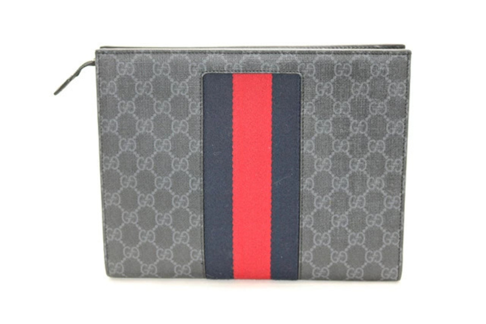 Gucci Bag Clutch Shoulder Sherry GG Supreme